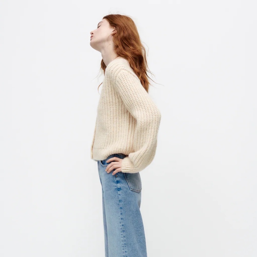 *SOLD*Zara knit jacket - Picture 3 of 9